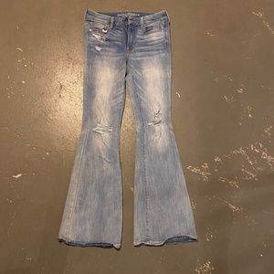 American Eagle Hi-Rise Boho Artist